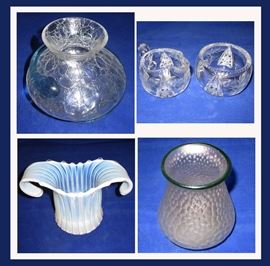 Stunning Glass Pcs including Tuthill 