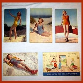 Tons of Great Vintage Postcards, this is a very small sample