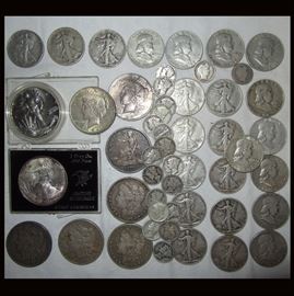 Antique Silver Coin Collection 