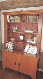 Great two piece open top hutch cupboard. Indiana County Pennsylvania. 