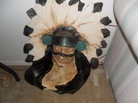 Wall mount Indian Head