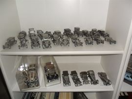 pewter model cars