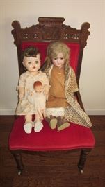 EASTLAKE SIDECHAIR & DOLLS