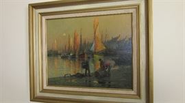 ITALIAN OIL ON BOARD