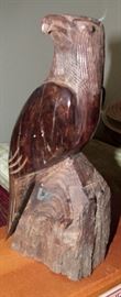 Hand carved Bird of prey