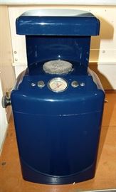 Antique Spark plug cleaning station