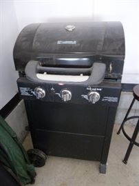 Three burner grill