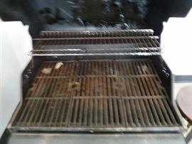 Three burner grill