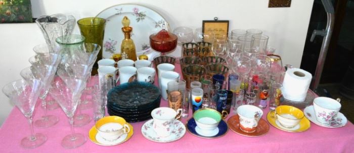 Vintage Glassware and Kitchenware
