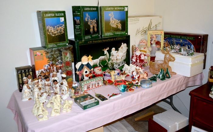 Tables of Christmas and Holiday
