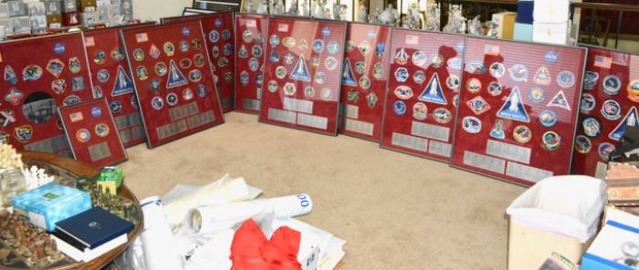 SEVERAL Framed Space Patches