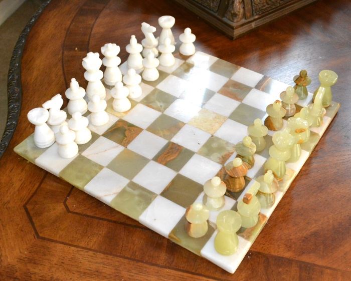 Marble/Quartz Chess Set