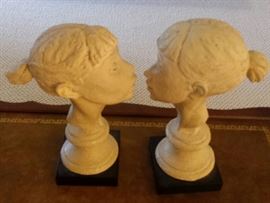 Fred Press, mid century statues