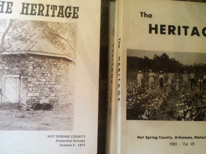 The Heritage Hot Spring County, Arkansas history