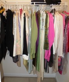 one more of the many, many closets full of clothes