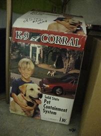 K-9 Corral Pet Containment System, new