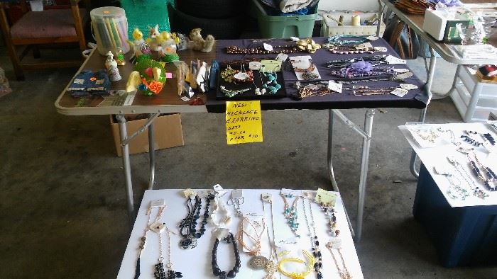 Lots of new costume jewelry - $10 for two