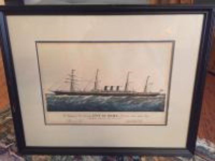 Currier and ives print