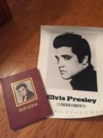 Elvis book and poster