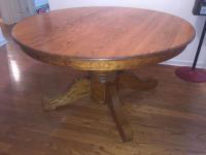 Oak Pedestal table