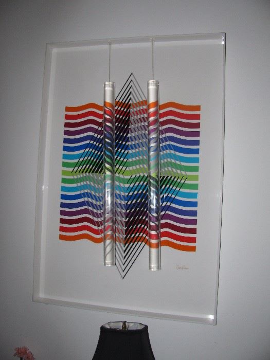 LARGE JANKILOW ART PIECE