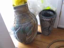 LARGE TERRA COTTA VASE