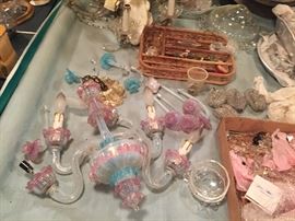 GREAT MURANO CHANDELIER WITH PARTS