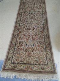long tabriz runner 142" x 29" wide