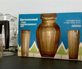 Unopened Anchor Hocking glassware 