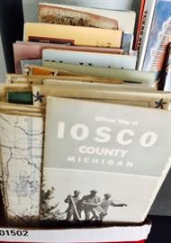Old Michigan maps
