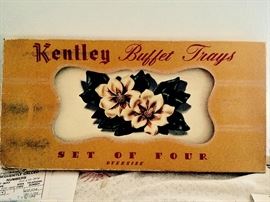 Kently Buffet Trays Vintage
