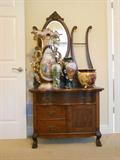 GREAT ASSORTMENT OF VASES
BEAUTIFUL AMERICAN VICTORIAN WASH STAND