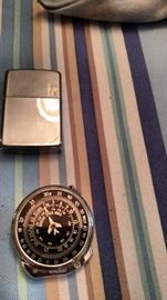 Zippo and airplane lighter