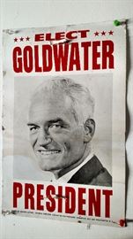 Goldwater presidential sign.