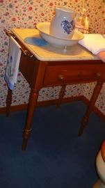 WASH STAND PITCHER AND BOWL