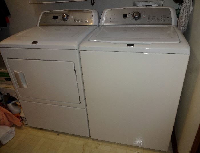 Maytag washer & dryer set