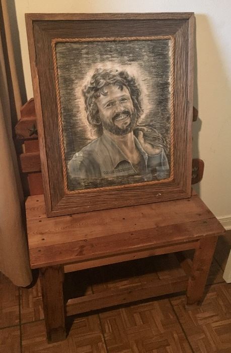 Drawing by Owner of Kris Kristofferson