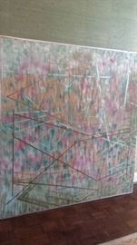 5' x 5' work by Larry Graeber