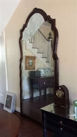 One of two large floor size mirrors.