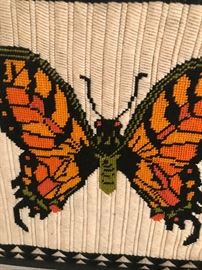 gorgeous needlework butterfly