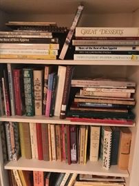 Large selection of cookbooks 
