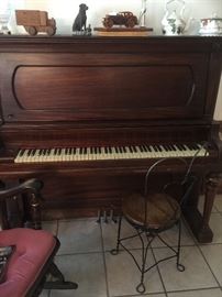 Antique upright Piano