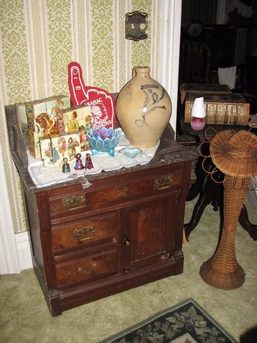 This Commode is from Muir Mi, look at the Jug!