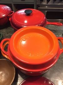 Le Creuset enamel wares