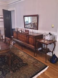 antique sideboard