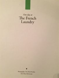 Signed book from Thomas Keller