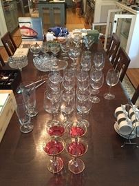 So much stemware