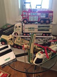 Hess toy trucks & vehicles
