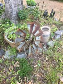 vintage fan wheel