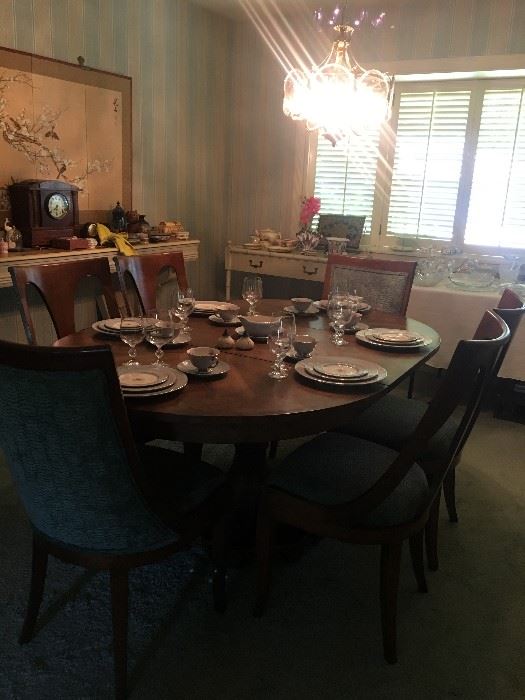 Dining room furniture featuring Dining Table by Mastercraft Furniture Co.